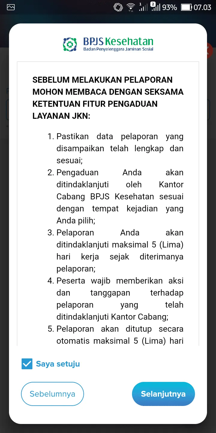 Cara Laporkan Aduan Layanan Kesehatan di JKN Mobile 11 Screenshot 20231002 070318 Cara Laporkan Aduan Layanan Kesehatan di JKN Mobile 9 Screenshot 20231002 070318