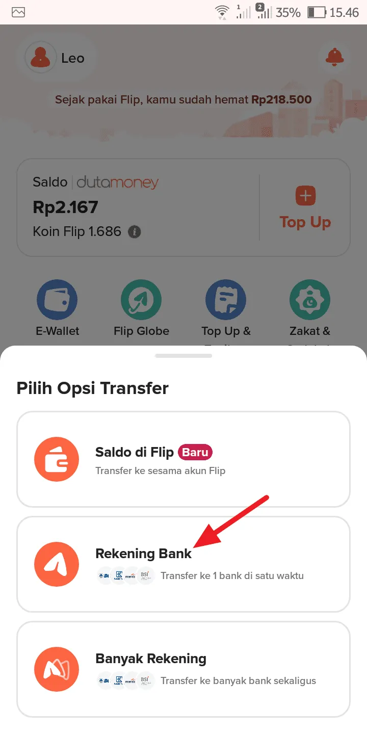 Cara Cek Nama Pemilik Rekening Bank di Aplikasi Flip 4 Screenshot 20231005 154641 Cara Cek Nama Pemilik Rekening Bank di Aplikasi Flip 2 Screenshot 20231005 154641