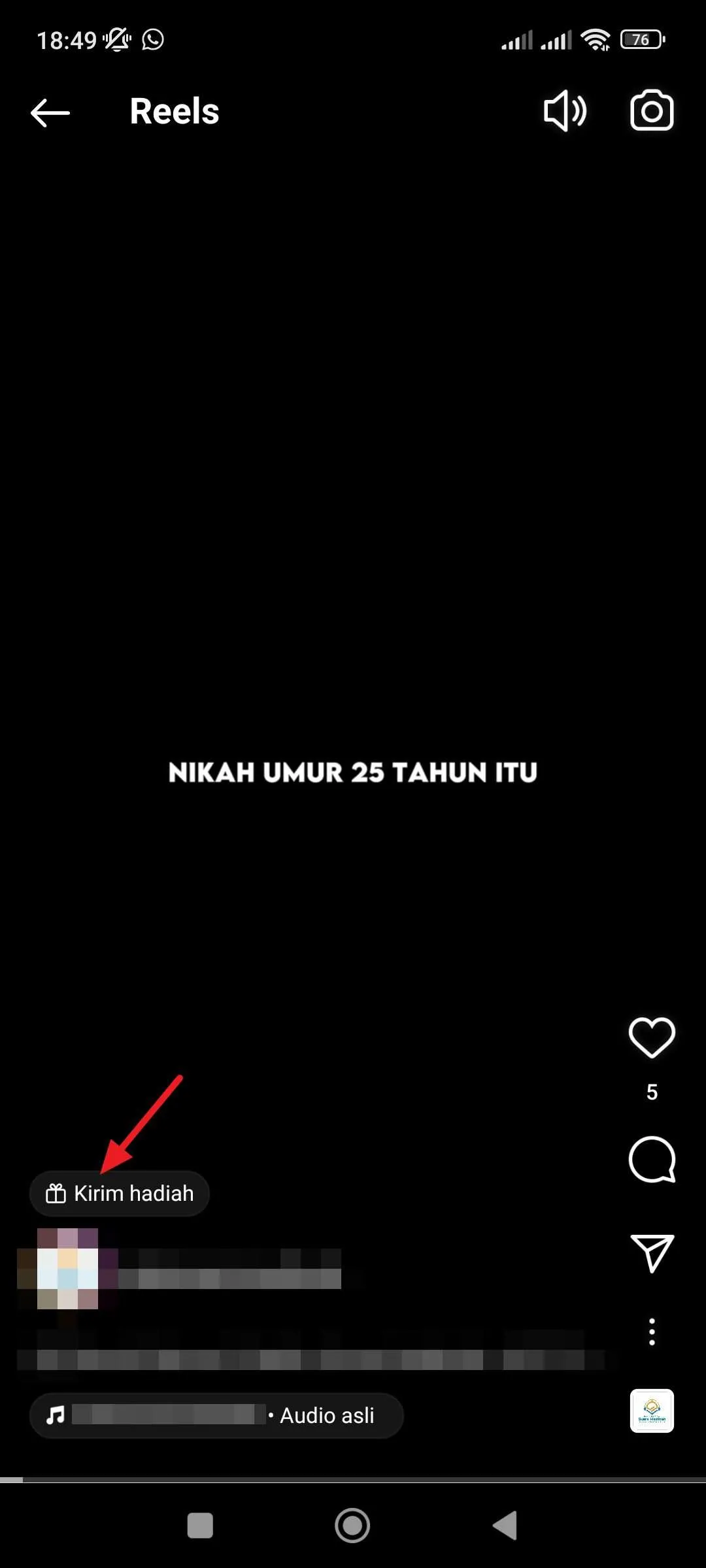 Screeeenshot 2024 01 29 18 49 17 764 com.instagram.android Cara Dapatkan Uang di Instagram dari Fitur Hadiah 32 Screeeenshot 2024 01 29 18 49 17 764 com.instagram.android