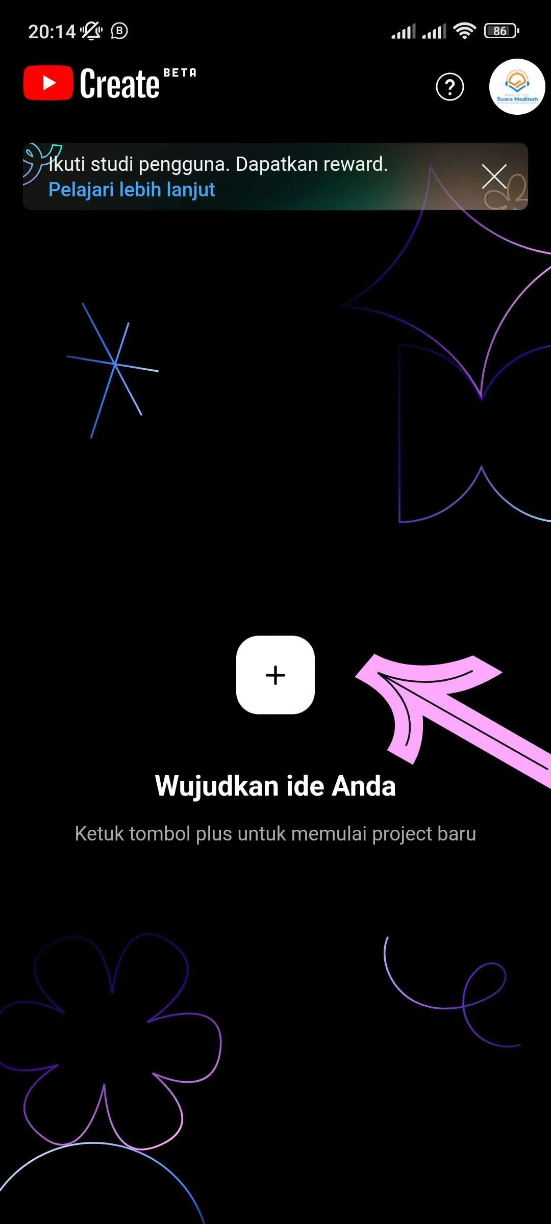 Screenshot 2024 01 08 20 14 43 648 com.google.android.apps .youtube.producer Cara Mempercepat Video di Aplikasi YouTube Create 1 Screenshot 2024 01 08 20 14 43 648 com.google.android.apps .youtube.producer