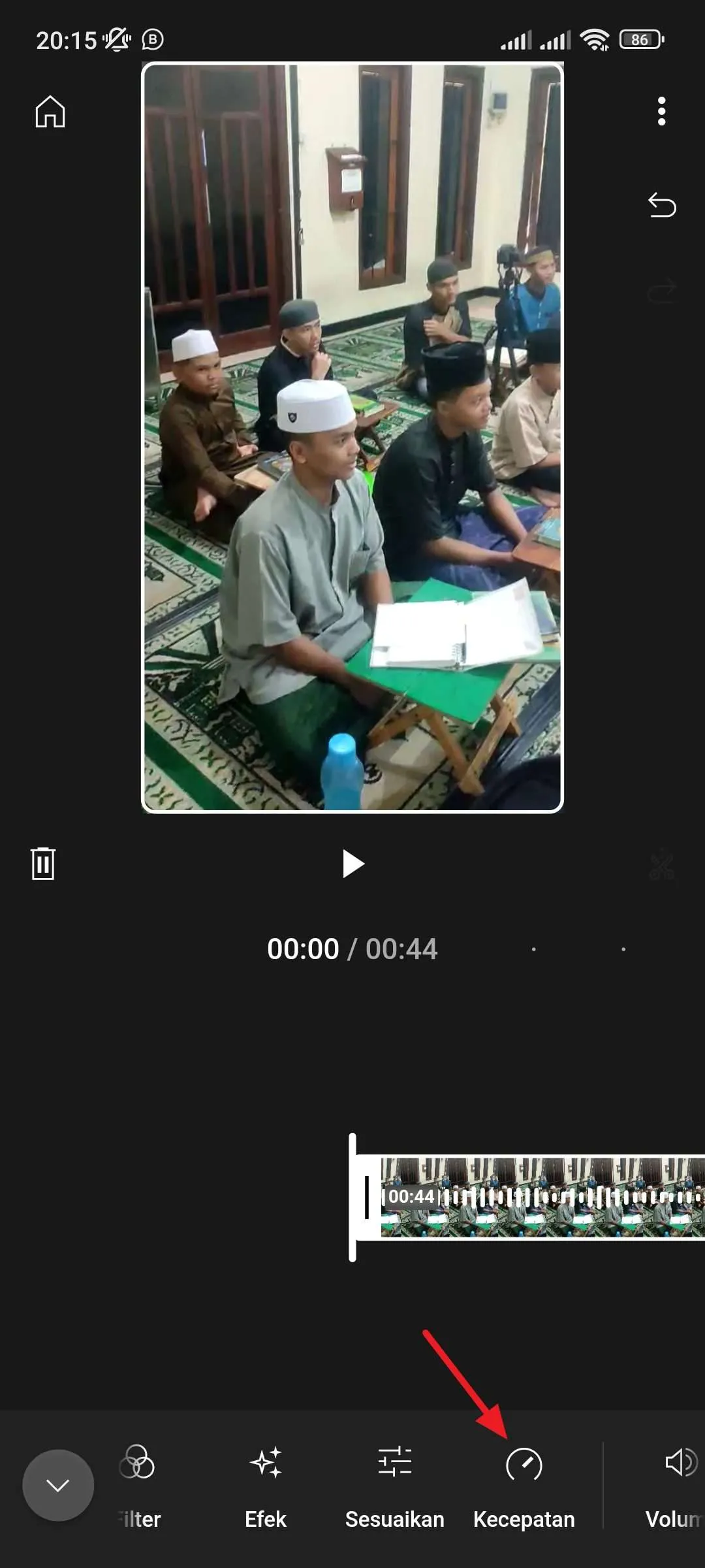 Screenshot 2024 01 08 20 15 37 930 com.google.android.apps .youtube.producer Cara Mempercepat Video di Aplikasi YouTube Create 5 Screenshot 2024 01 08 20 15 37 930 com.google.android.apps .youtube.producer