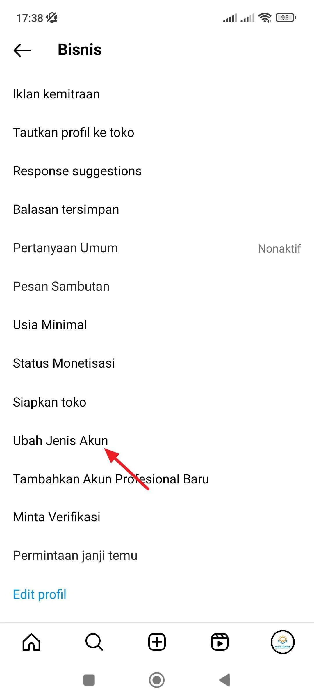 Screenshot 2024 01 19 17 38 21 668 com.instagram.android Cara Ubah Akun Instagram Bisnis Menjadi Akun Kreator 6 Screenshot 2024 01 19 17 38 21 668 com.instagram.android