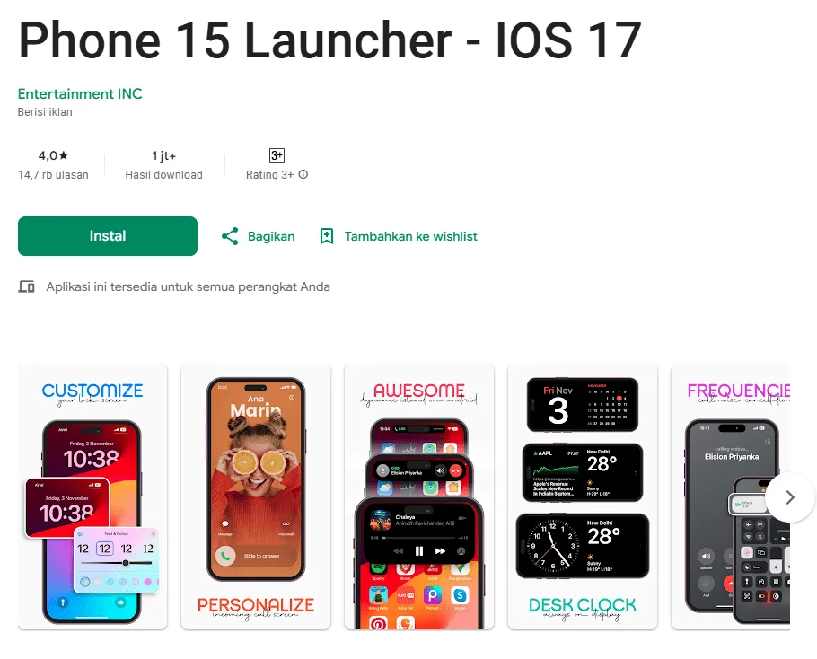 image 3 Cara Mengubah Tampilan HP Android Jadi Mirip iPhone Terbaru 3 image 3