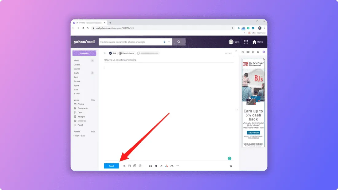 Cara Kirim Email Lewat Yahoo Mail di Komputer & Android (Panduan Lengkap) 3 image 13 Cara Kirim Email Lewat Yahoo Mail di Komputer & Android (Panduan Lengkap) 3 image 13