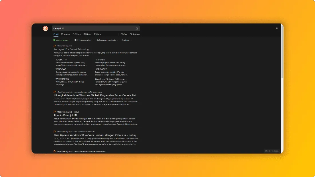 Apa itu Search Engine DuckDuckGo dan Cara Menggunakannya dengan Aman 4 image 16 Apa itu Search Engine DuckDuckGo dan Cara Menggunakannya dengan Aman 4 image 16