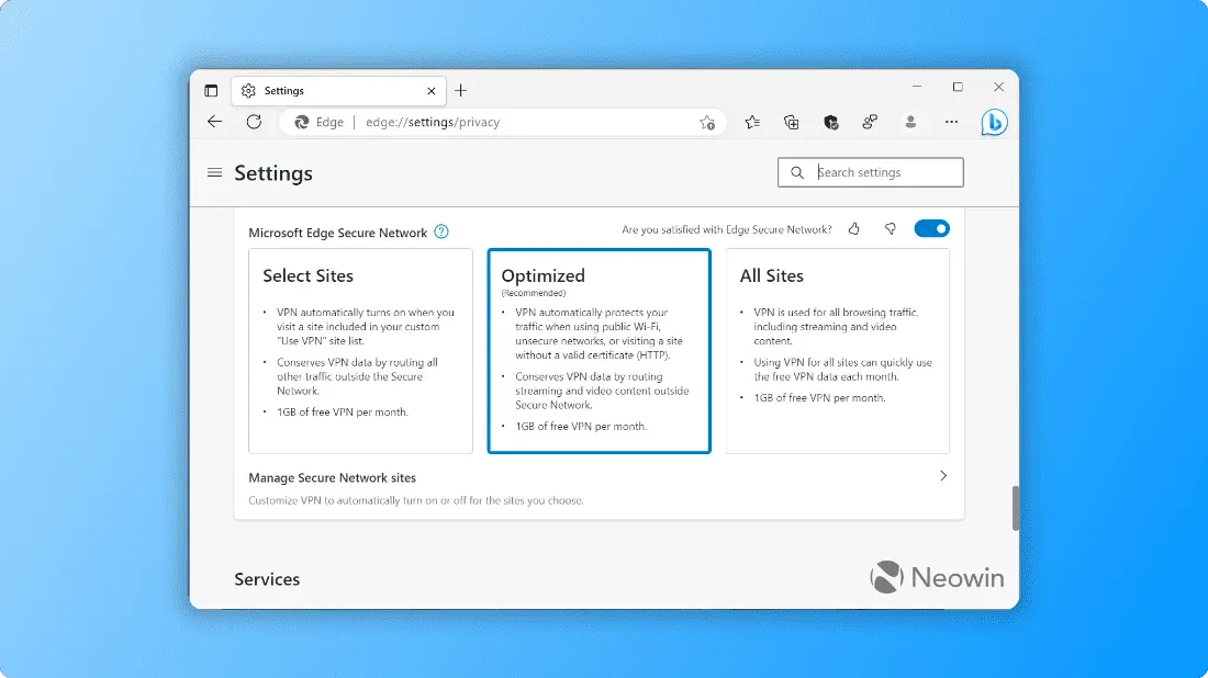 Cara Setting dan Menggunakan VPN di Browser Microsoft Edge 3 image 6 Cara Setting dan Menggunakan VPN di Browser Microsoft Edge 3 image 6