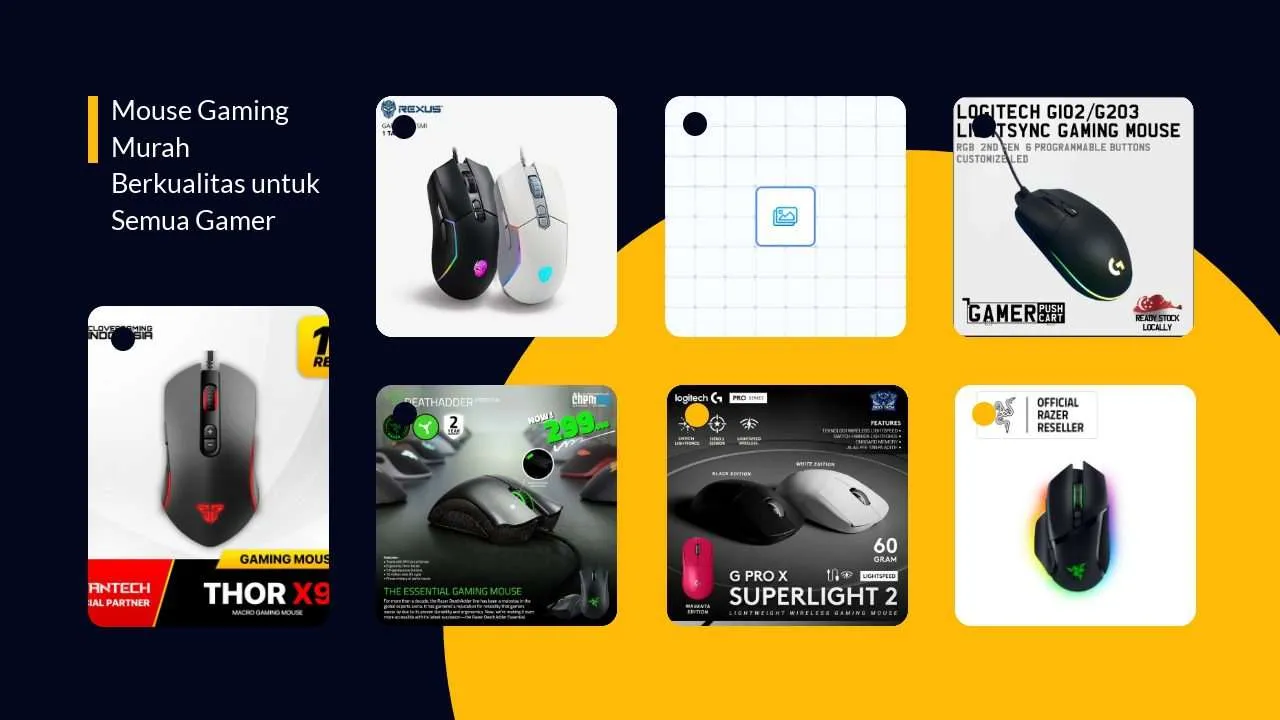 Mouse Gaming Murah Berkualitas untuk Semua Gamer