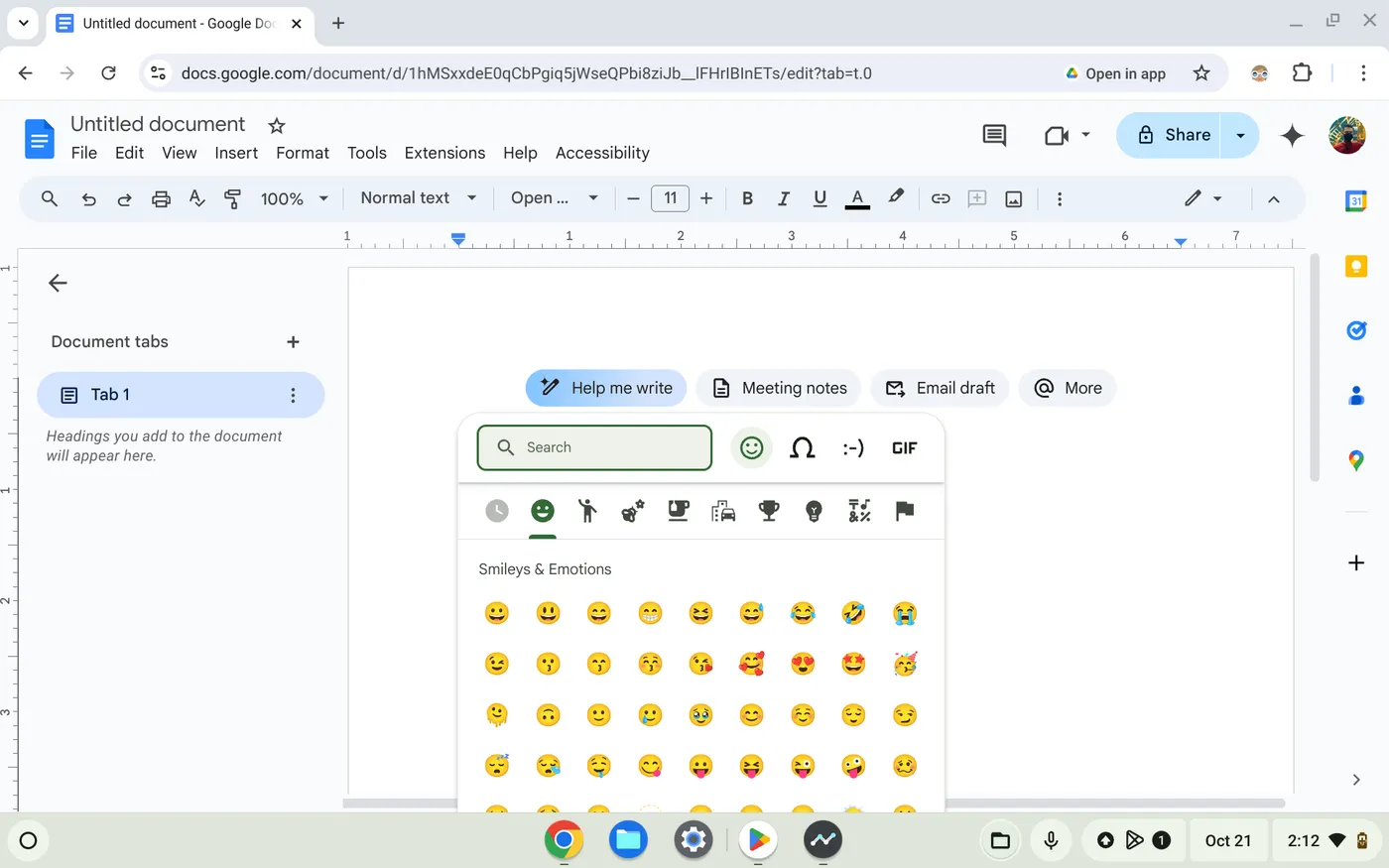 Cara Mudah Menyisipkan Emoji di Chromebook Cara Mudah Menyisipkan Emoji di Chromebook 2 Cara Mudah Menyisipkan Emoji di Chromebook