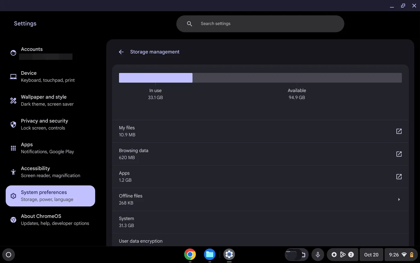 Cara Mudah Memeriksa Sisa Penyimpanan di Chromebook 4 Cek Detail Lewat Settings Cara Mudah Memeriksa Sisa Penyimpanan di Chromebook 4 Cek Detail Lewat Settings