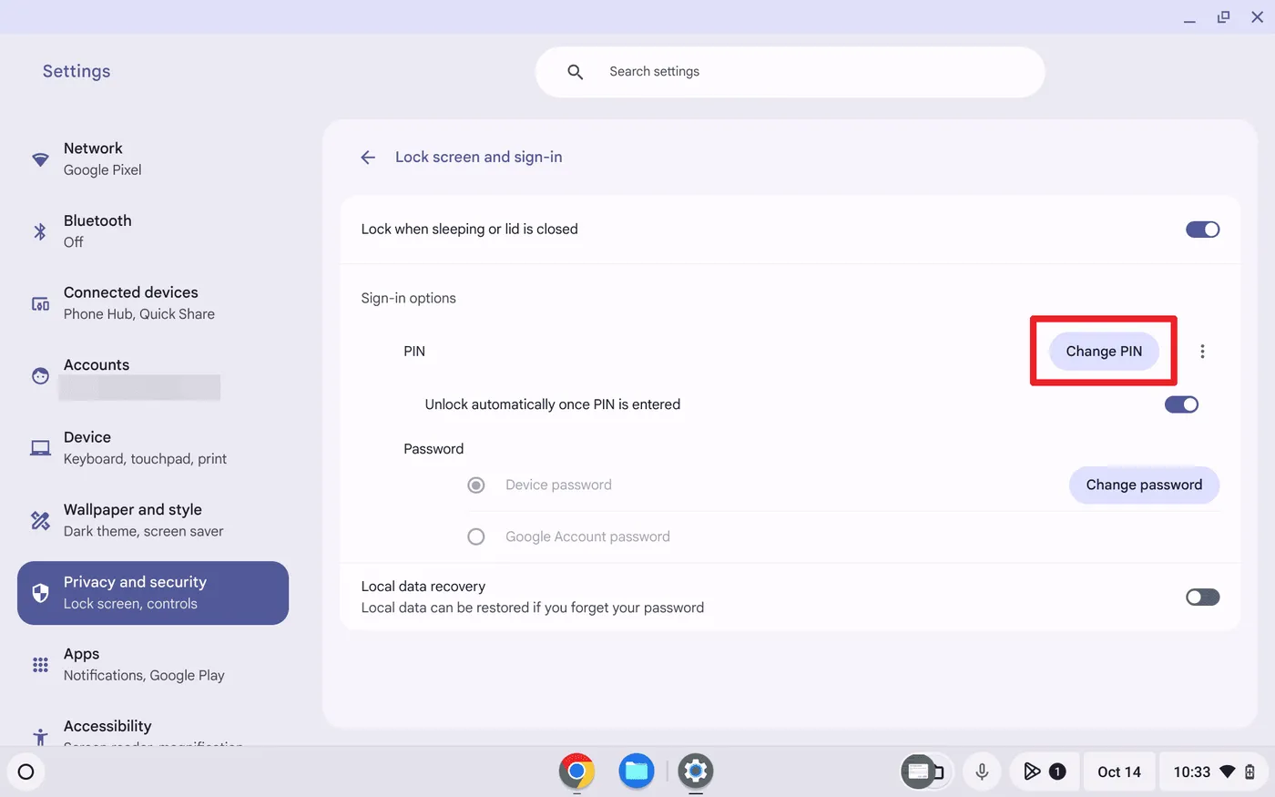 Cara Ganti Kode PIN 6 Digit di Chromebook 3 Langkah langkah Mengganti PIN Cara Ganti Kode PIN 6 Digit di Chromebook 3 Langkah langkah Mengganti PIN