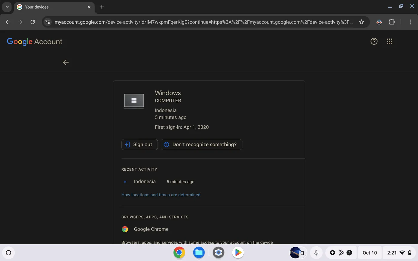 Log Out Jarak Jauh Cara Log Out Gmail di Chromebook 4 Log Out Jarak Jauh