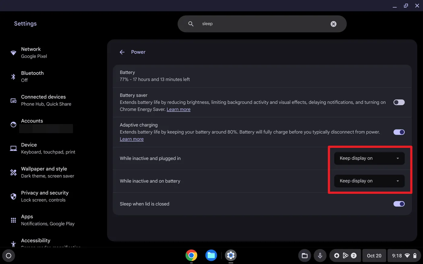 Cara Mencegah Chromebook Masuk Mode Tidur Otomatis 3 Screenshot 2024 10 20 9.18.29 PM Cara Mencegah Chromebook Masuk Mode Tidur Otomatis 3 Screenshot 2024 10 20 9.18.29 PM