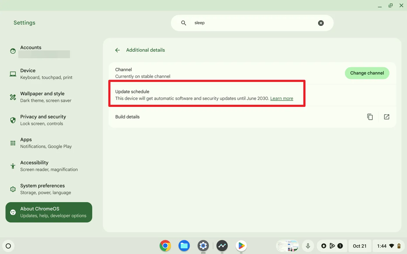 Cara Mudah Mengecek Versi Chromebook dan Jadwal Update Terakhir 3 Screenshot 2024 10 21 1.44.04 PM Cara Mudah Mengecek Versi Chromebook dan Jadwal Update Terakhir 3 Screenshot 2024 10 21 1.44.04 PM