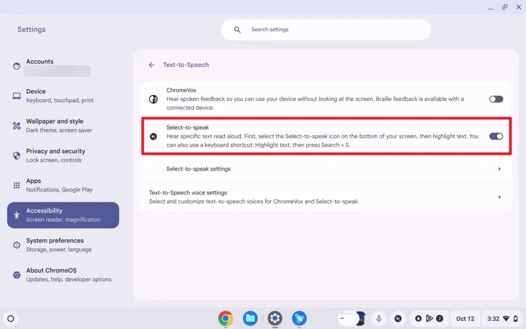Cara Menggunakan Select-to-Speak di Chromebook 3 How to Enable Select to Speak Cara Menggunakan Select-to-Speak di Chromebook 3 How to Enable Select to Speak