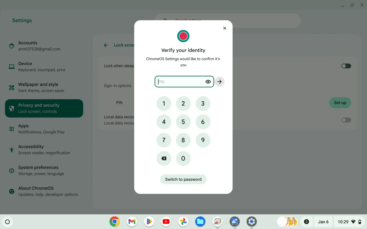Screenshot 2025 01 06 10.29.35 PM Cara Mudah Mengaktifkan Login PIN 6 Digit di Chromebook 2 Screenshot 2025 01 06 10.29.35 PM